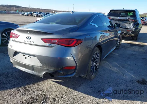 2018 Infiniti Q60 3.0T Luxe z USA, uszkodzony, nr VIN JN1EV7EL7JM391728